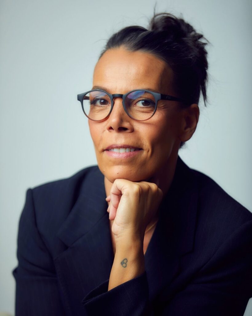 Retrato da autora do artigo.